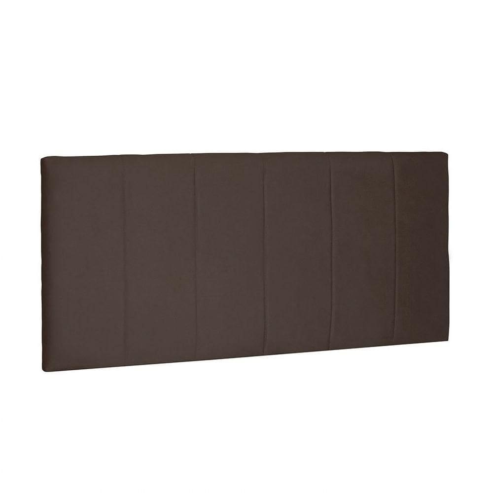 Cabeceira Painel Arizona Solteiro 90cm Suede Caramelo