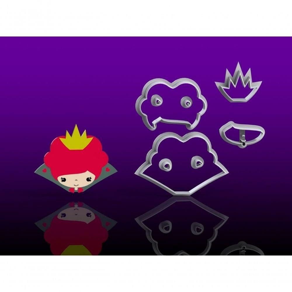 Cortador Alice Rainha Copas - Modular 6 Cm