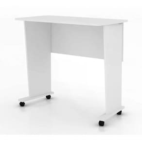 Mesa Multiuso Dobravel Para Notebook Me4117 Branco Branco