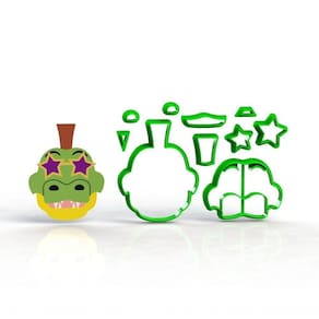 Cortador Animatronics Five Nights Montgomey Jacaré 10 Cm