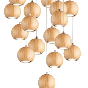 Pendente Pilko Natural 1xgu10 Mr16 Max 7w Natural