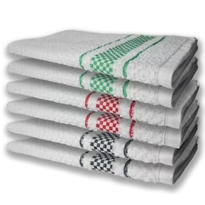 6 Panos De Prato Atoalhado Felpudo Premium Vd+Vm+Pr