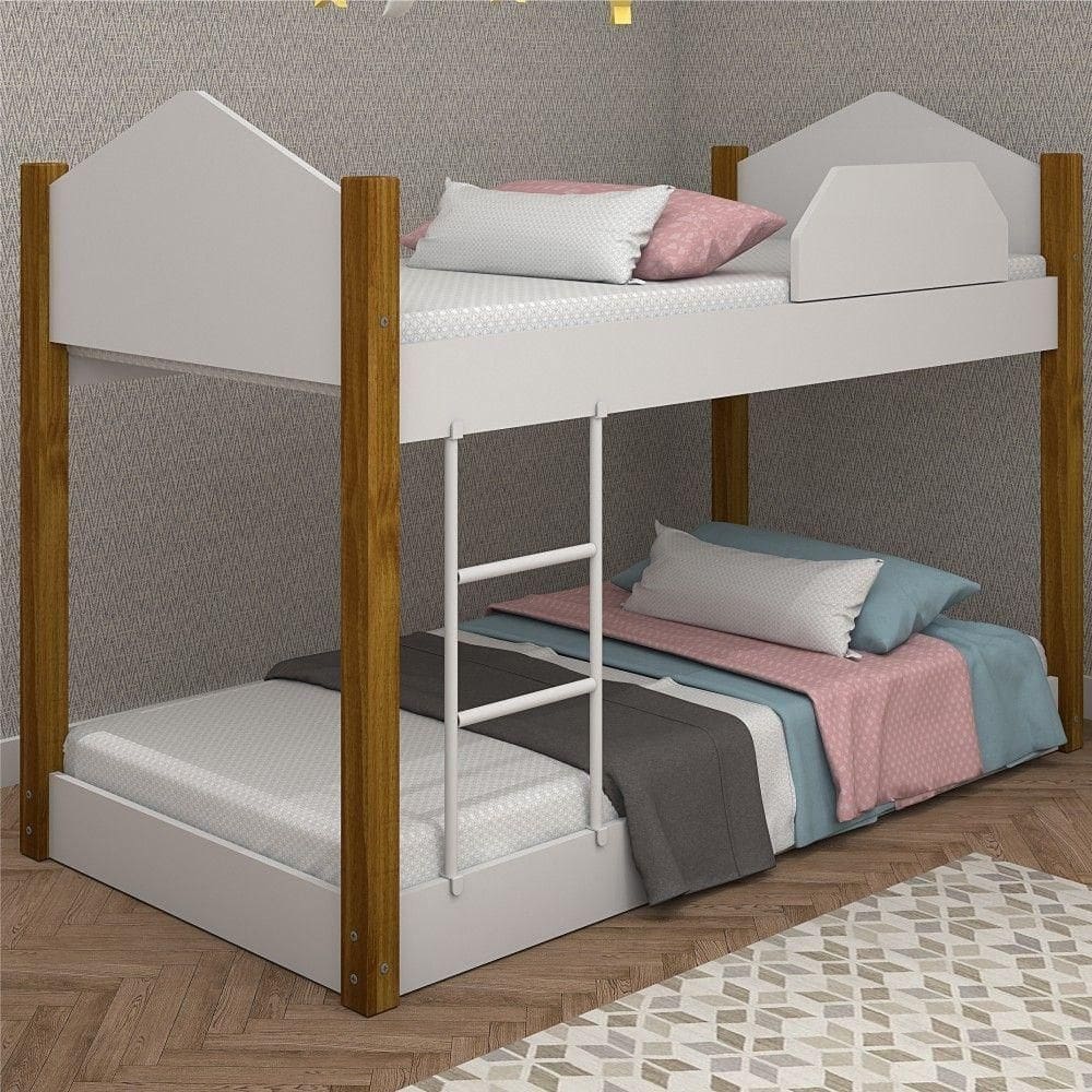 Beliche Infantil Soft Branco E Mel