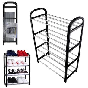 Organizador / sapateira desmontavel plastico / metal 4