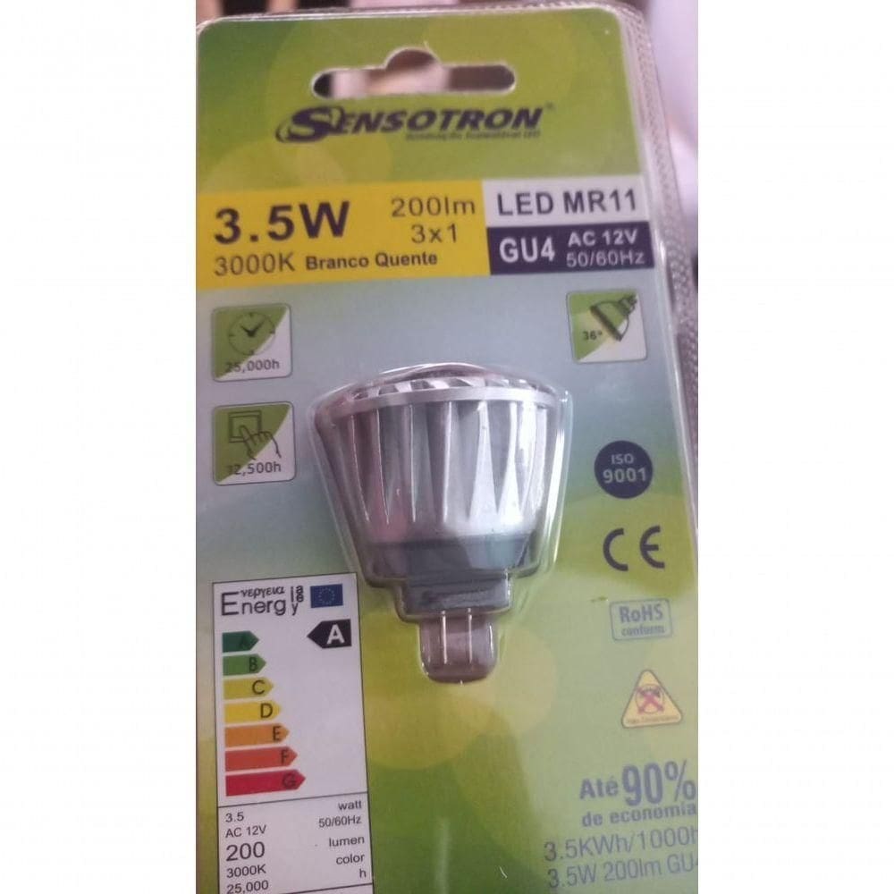 Mini Spot De Branco Embutir Com Led 12v Cor Da Lâmpada Branca Quente Estilo Redondo