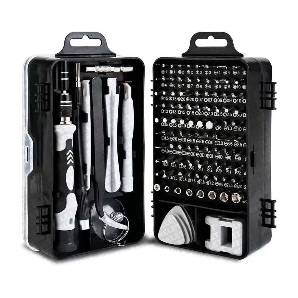 Kit Conjunto De Chaves 115 Em 1 Ferramenta Reparo Precisão