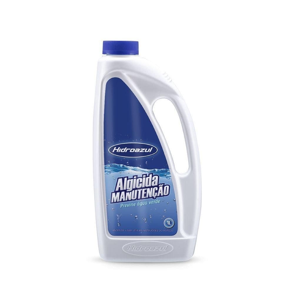 Algicida Manutenção - Hidroazul 1 Litro