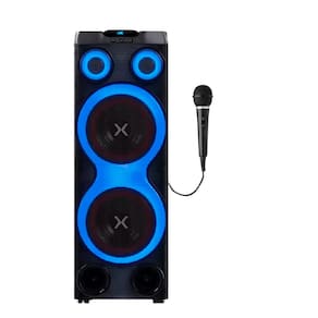 Caixa de Som Polyvox XT-2212T Mesa Equalizadora BT LED 2500W-1 MiC