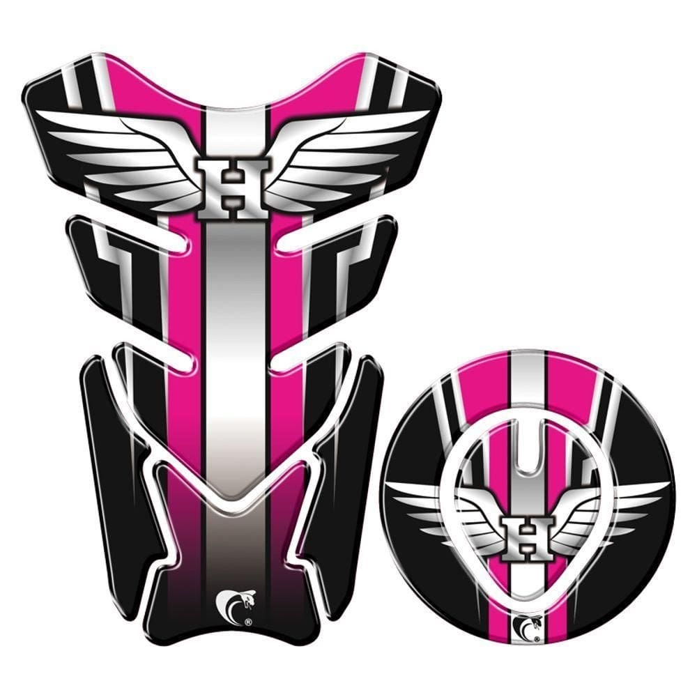 Protetor Tanque E Bocal Adesivo Moto Honda Até 2017 Rosa Cor Rosa