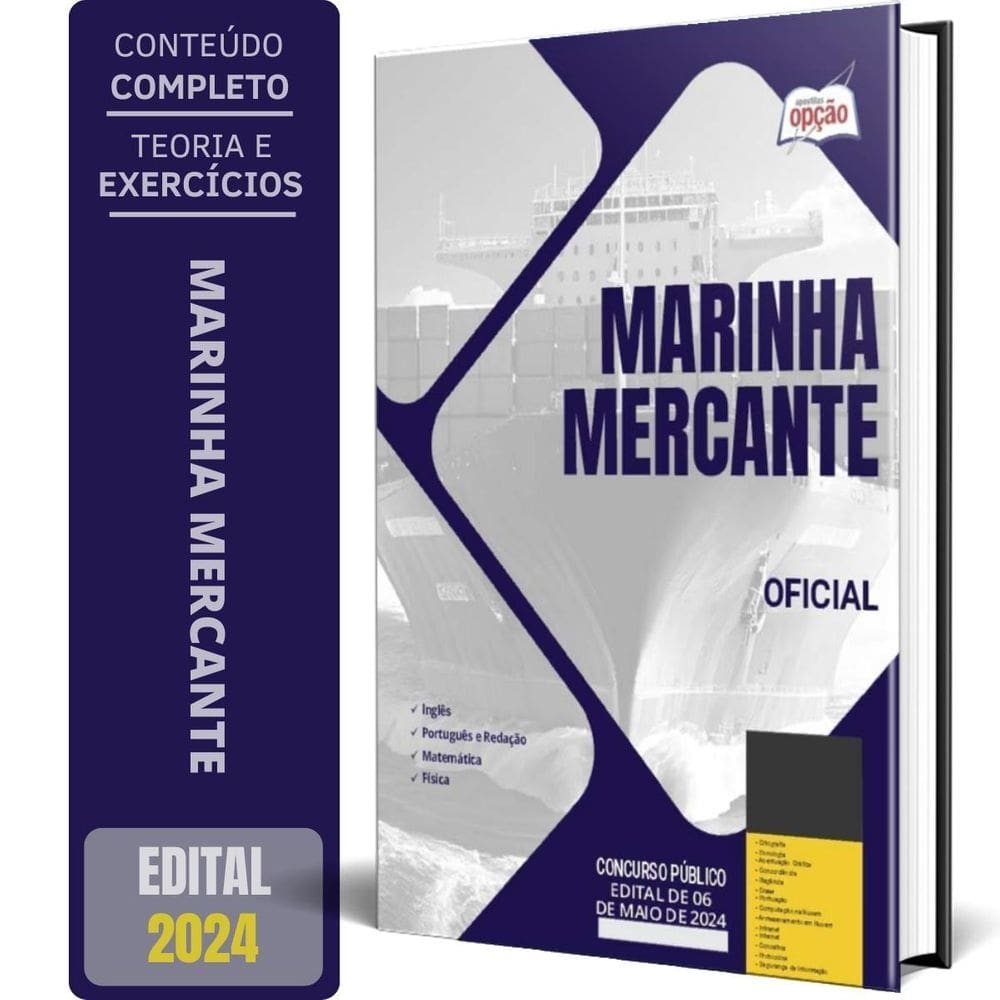 Apostila Marinha Mercante 2024 - Oficial