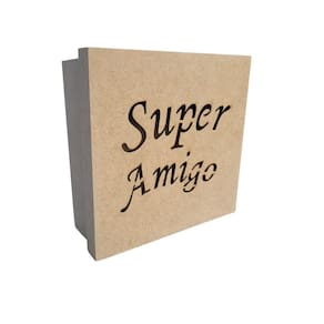 Caixas Personalizadas 100% Mdf Cru (17x17x07) Super Amigo