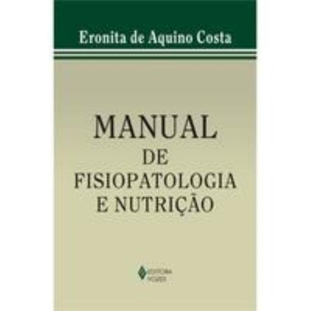 Manual de fisiopatologia e nutrição