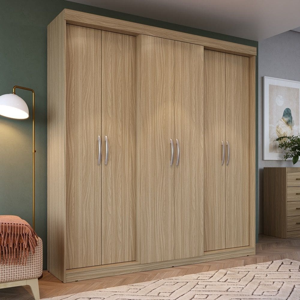 Guarda Roupa Casal 6 Portas PH1675  Herval