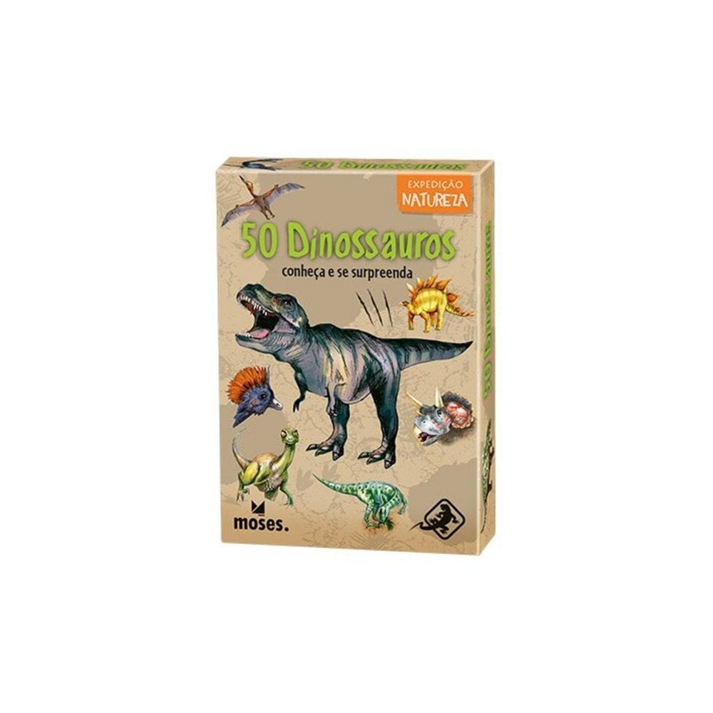 50 Dinossauros - Jogo De Cartas - Galápagos