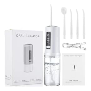 Irrigador Oral Elétrico Tártaro Limpador Dental E Bucal