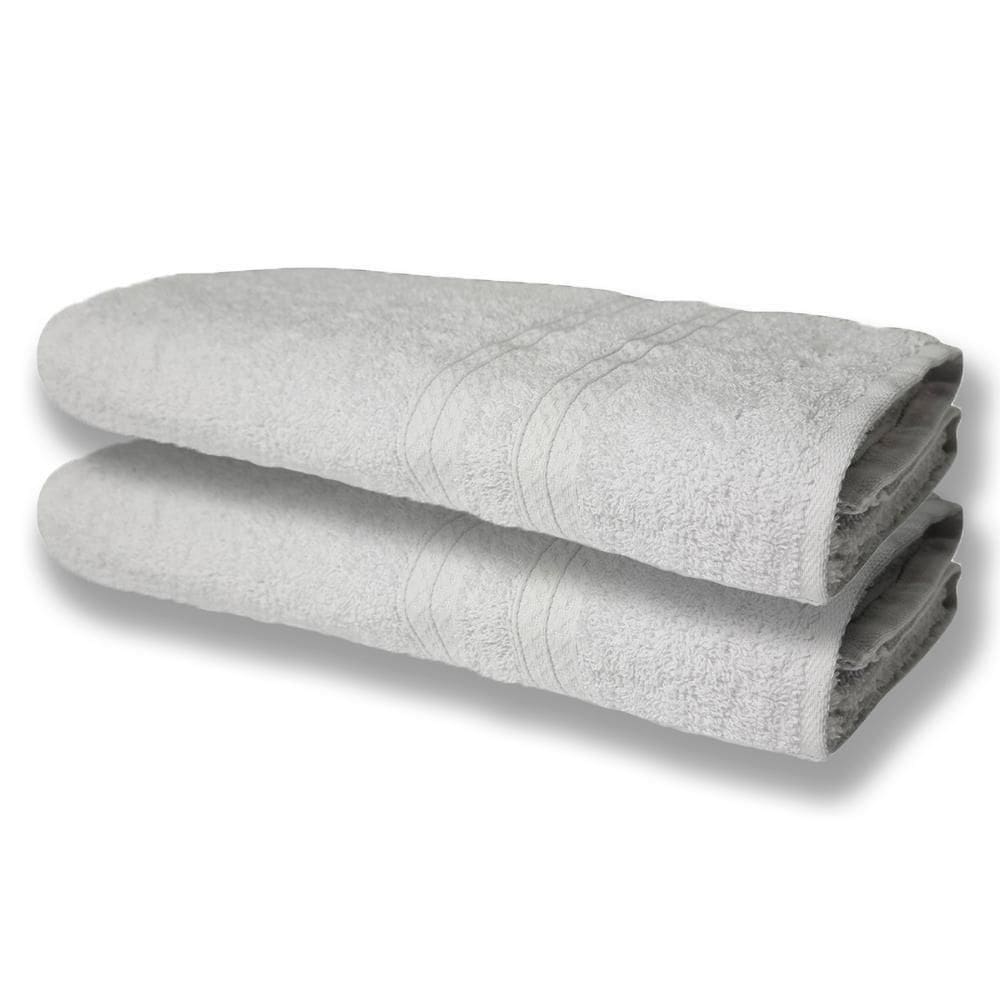 2 Toalhas Super Felpudas Grande E Grossa Algodão 80x150 Branco