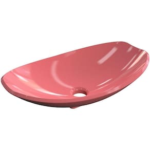 Cuba De Apoio Canoa C01 Para Banheiro Lux L45 Rosa