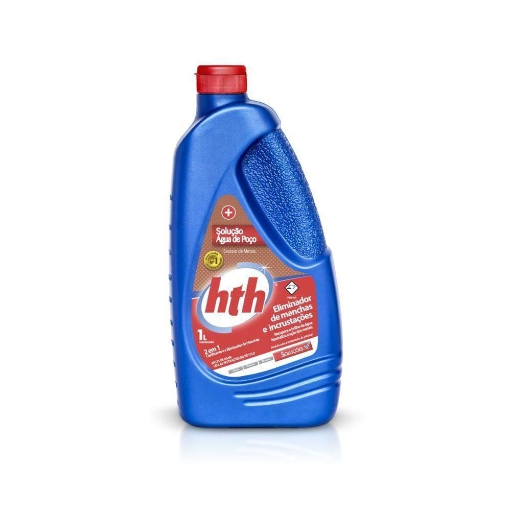 Solução água De Poço - Hth 1 Litro