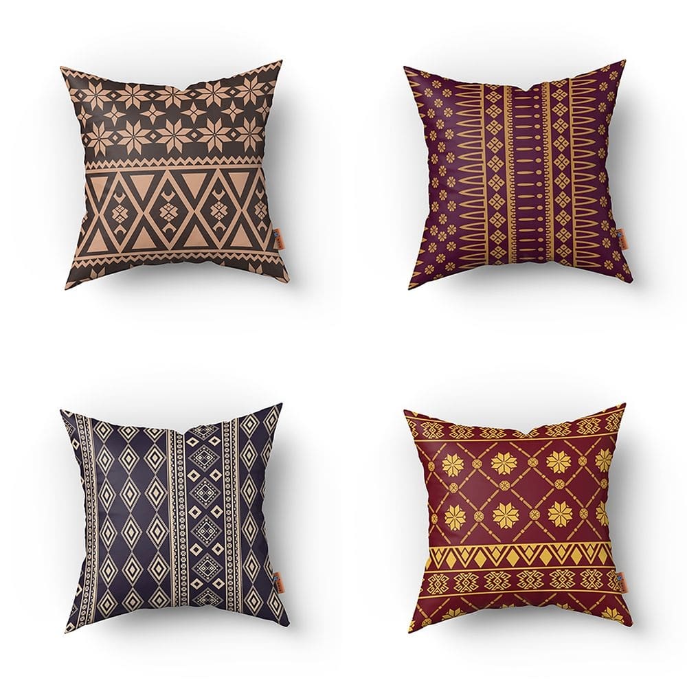 Kit Almofadas Cheia Estampada B0063