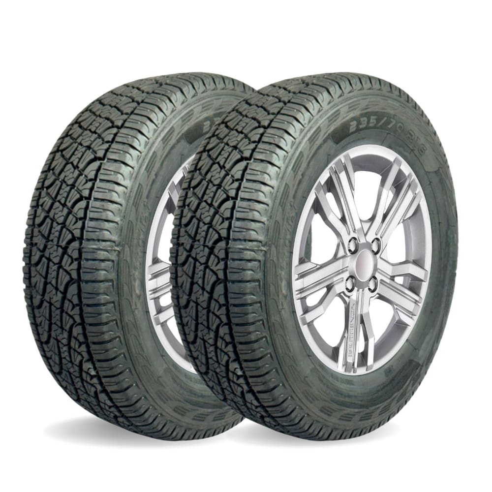 Jogo 2 Pneus 235/70 R16 Remoldado AT