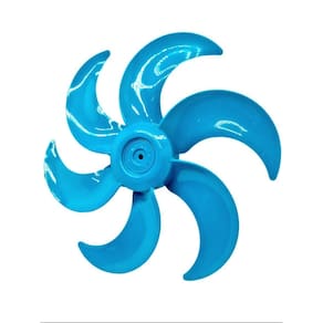 Hélice do ventilador 40cm 6 pás azul petróleo mondial