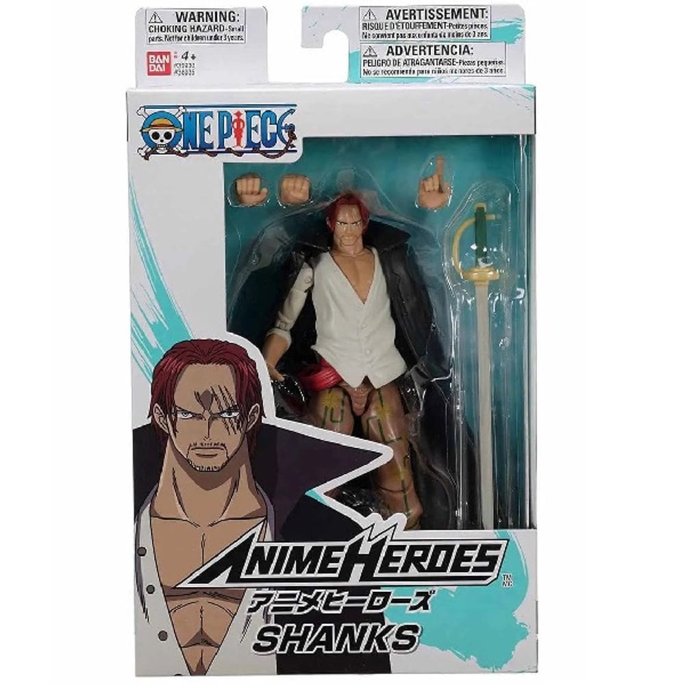 Boneco Anime Heroes SHANKS ONI Piece SUNNY 4112