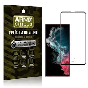Película de vidro samsung s22 ultra cobre a tela toda