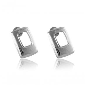 Brinco Pequeno Retangular [f027]