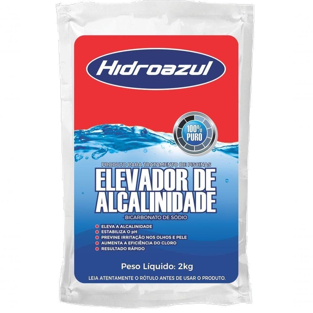 Elevador De Alcalinidade - Hidroazul 2 Kg