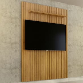 Painel para TV Até 55 Polegadas Vitória 1380 Cinamomo - Valdemóveis