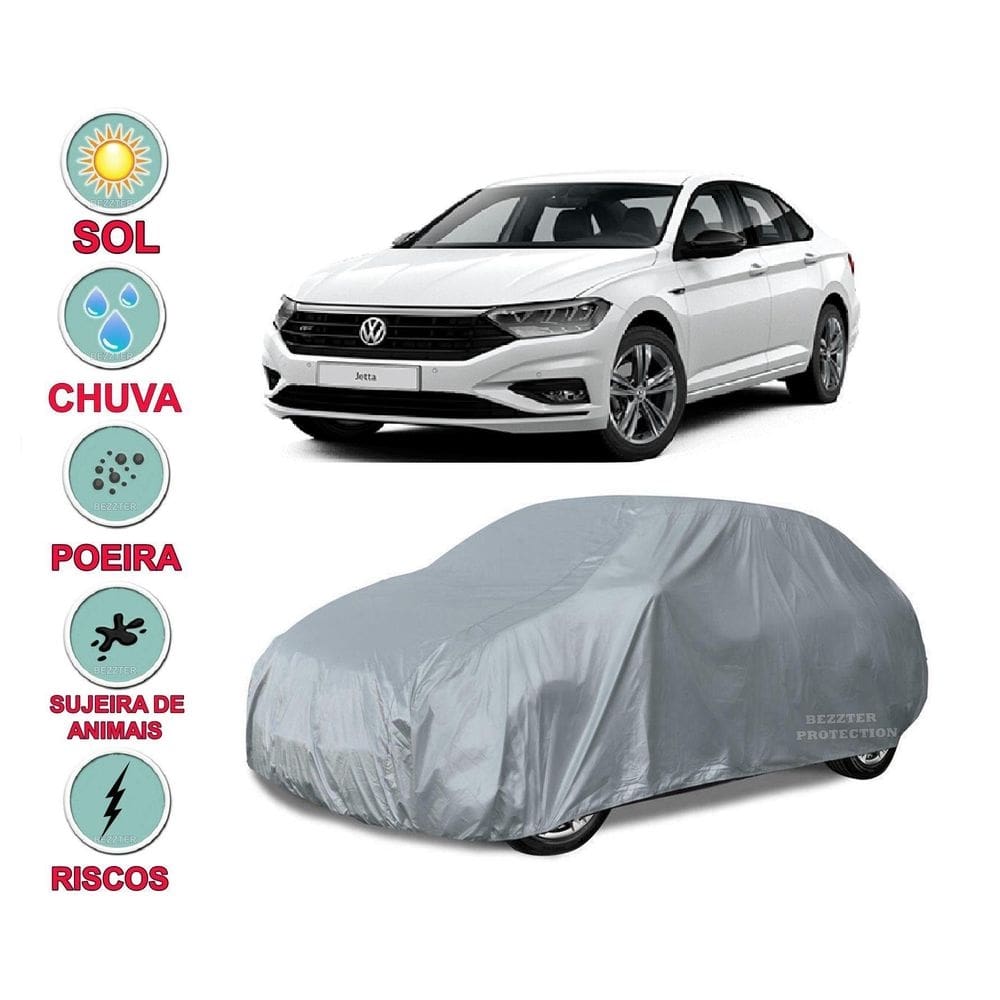 Capa cobrir carro jetta impermeável proteção total