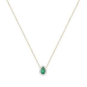 Cordão Ouro Esmeralda 18K Elister Gfnh303/0003