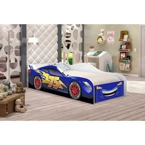 Cama Carro Infantil 08 Azul - Cambel