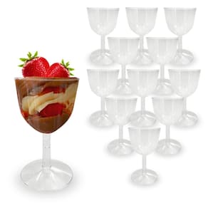 Taça acrílico 55 ml transparente - kit 20 unidades