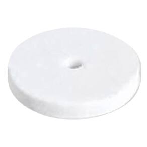 Rebolo Roda Abrasiva 20Mm Branca Para Micro Retíficas Dremax