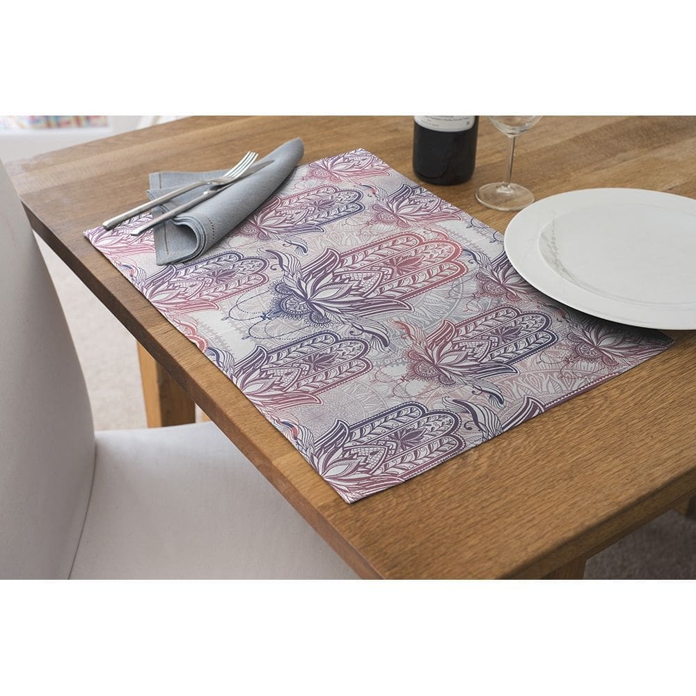 Jogo Americano Retangular 4 Lugares - Mesa Posta G00044