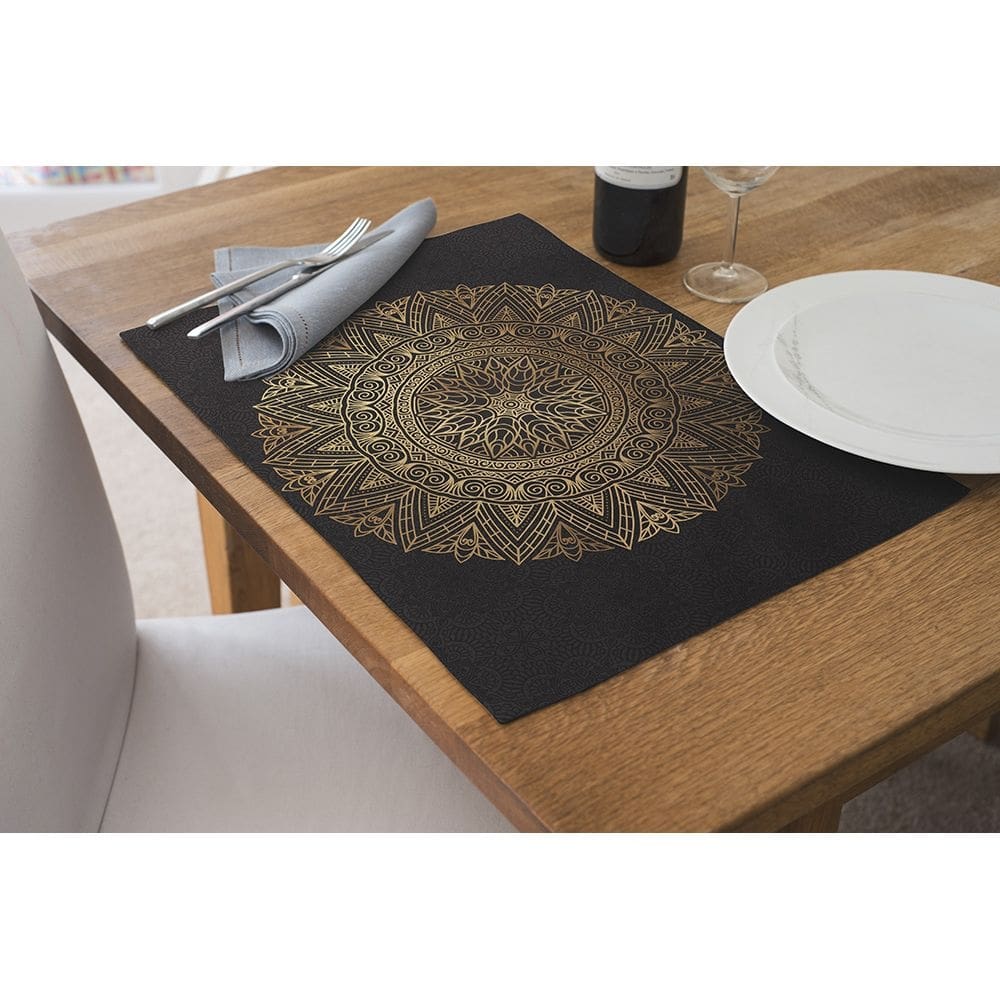 Jogo Americano Retangular 4 Lugares - Mesa Posta G00036