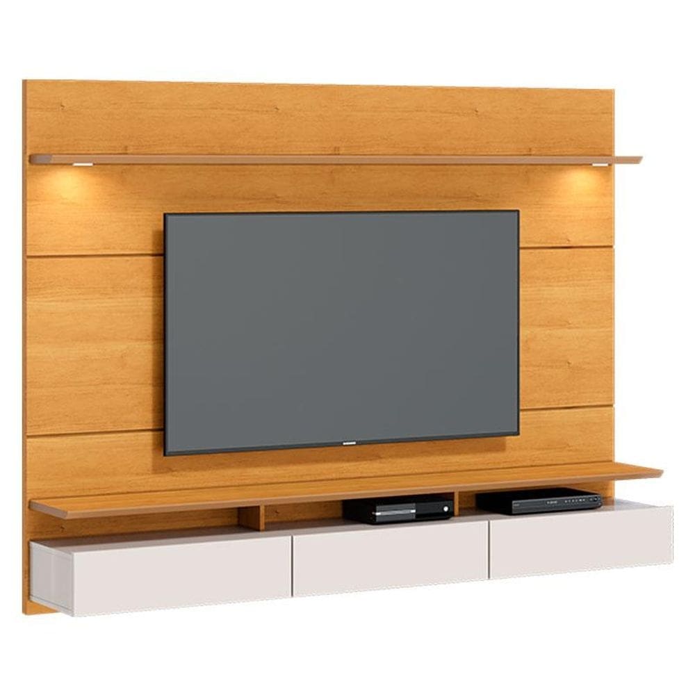 Painel para TV Home Suspenso Decore 2.2 Nature Off White - Imcal