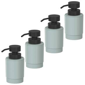 4x Porta Sabonete Liquido de Pia 300ml OU Verde Salvia