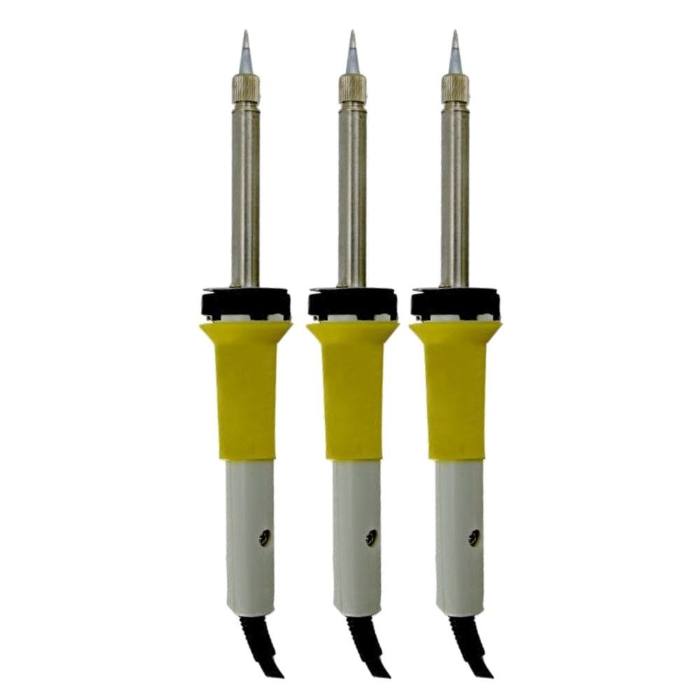 Kit 3 Ferro Solda 30W Temperatura Constante 220v Rápido Aquecimento Fs-30-220 Portátil Instrutherm