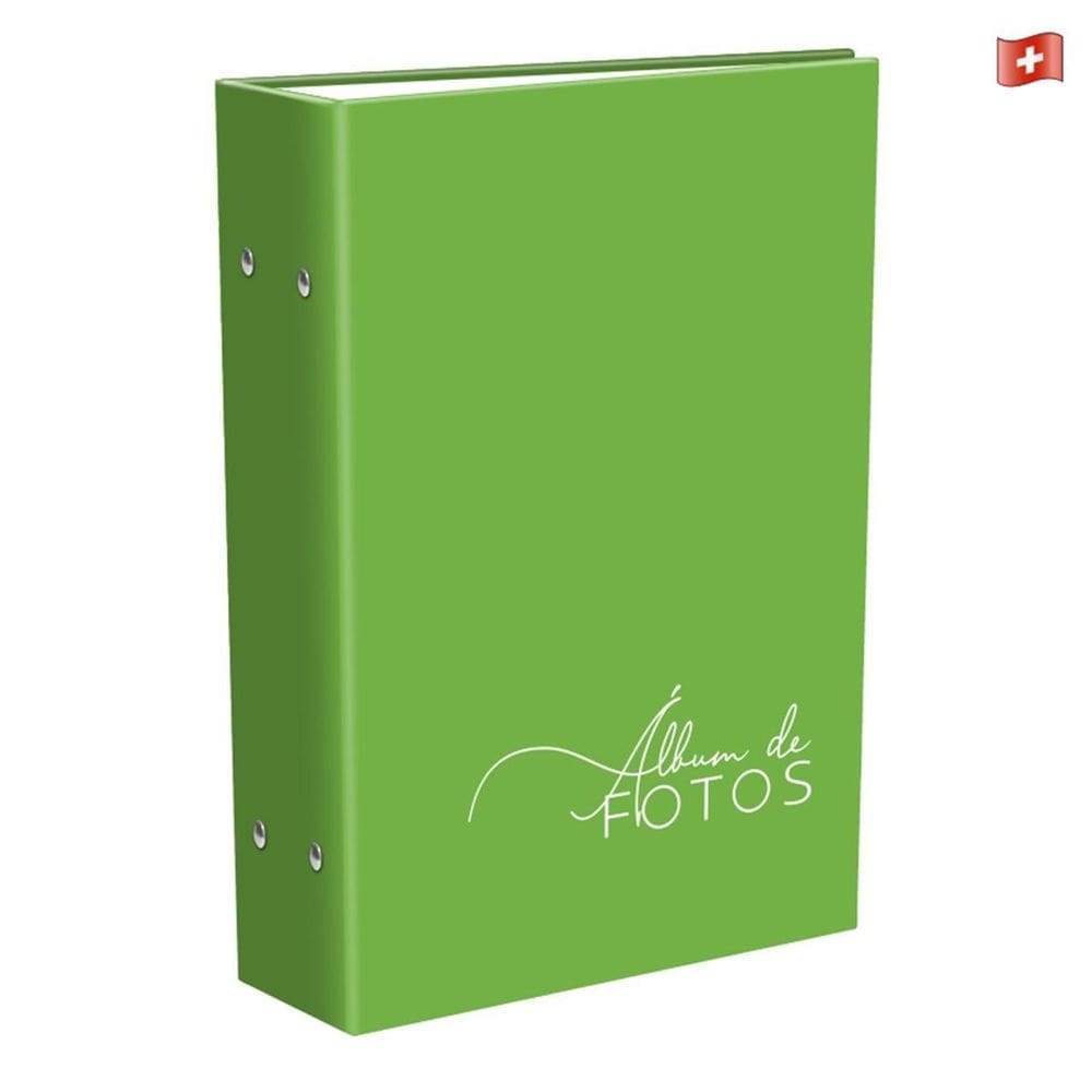 Album para 500 fotos 10x15 verde greenery moderno fosco