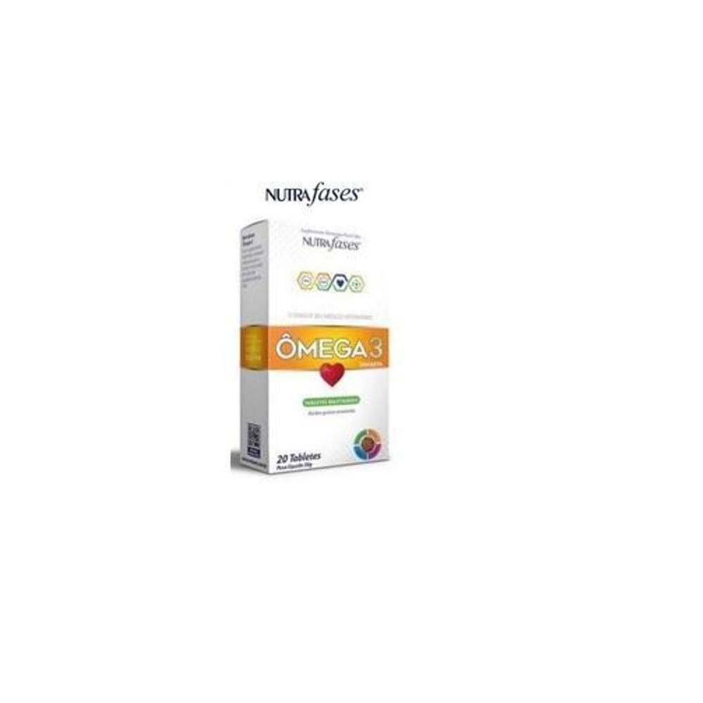Suplemento alimentar - nutrafases ômega3 com 20 tabletes