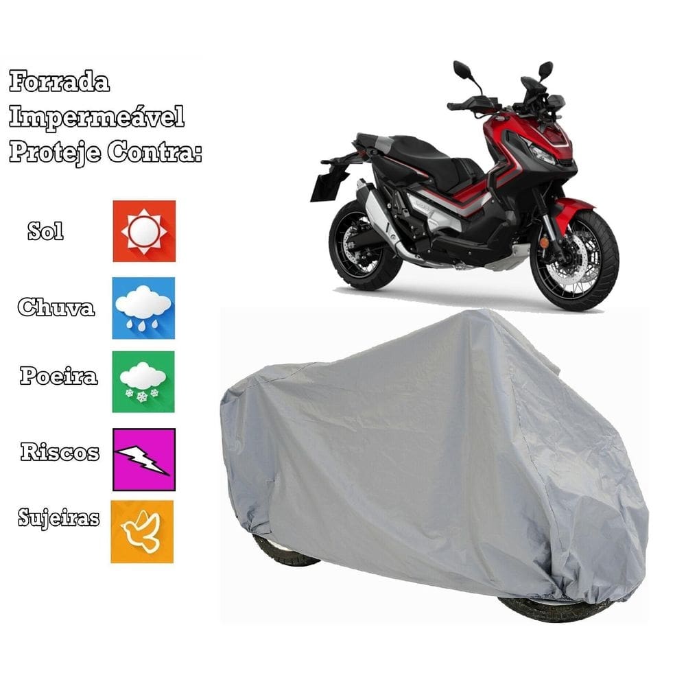 Capa cobrir moto honda x-adv 100 % impermeável e 100%
