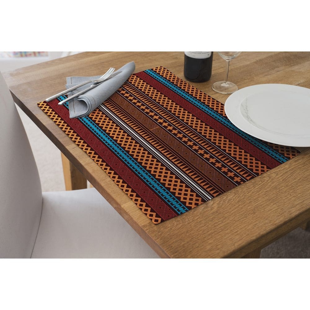 Jogo Americano Retangular 4 Lugares - Mesa Posta G00001