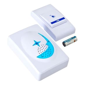 Campanhia residencial wireless doorbell 32 toques diferentes
