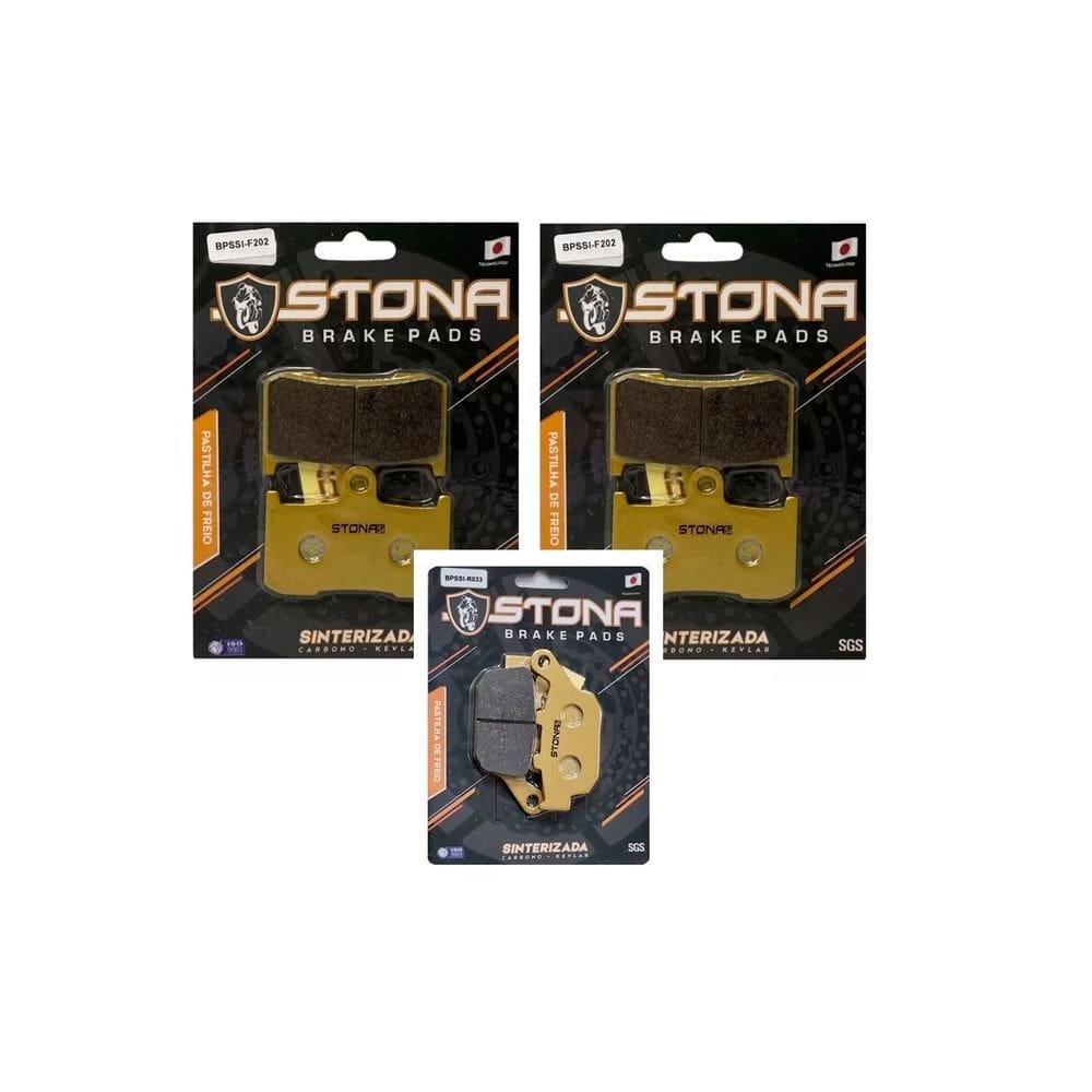Kit Pastilha Freio Stona Sinterizada D/T Z 900 800 Z900 Z800