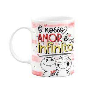 Caneca funny Namorados - Nosso amor é infinito