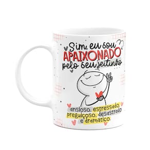 Caneca funny Namorados - Sou apaixonado pelo seu jeitinho