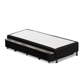 Cama Box Bicama Flora Black - Molas Bonnel - 096x203