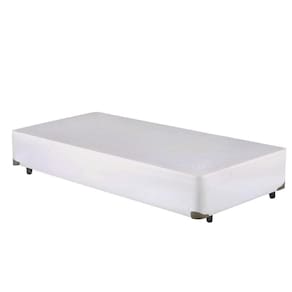 Cama Box SOLTEIRO Corano Branco Universal - 078x188